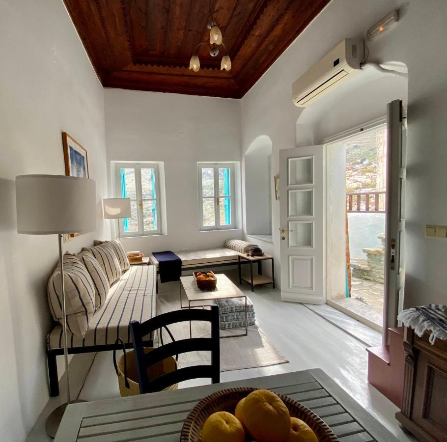 Villa Little Blue In Chorio, Symi Exterior foto