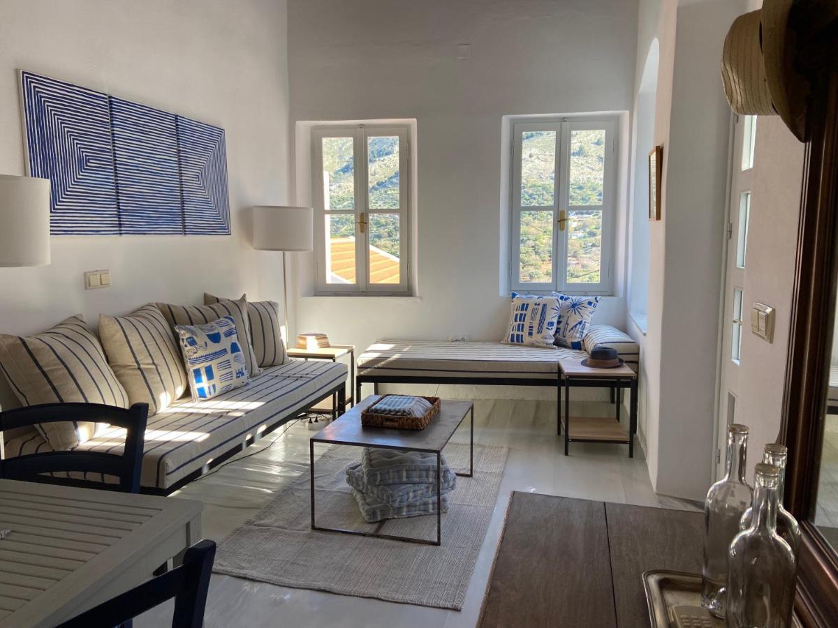Villa Little Blue In Chorio, Symi Exterior foto